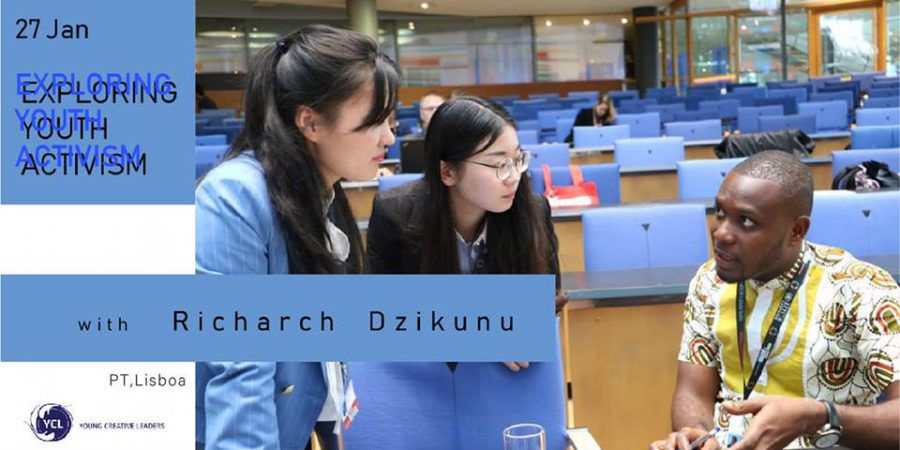 Conversa com Richard Dzikunu sobre activismo jovem