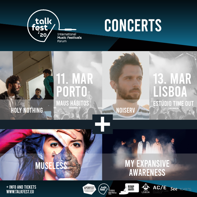 O Talkfest acontece em Março em Lisboa e no Porto