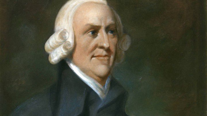 Adam Smith, a “mão visível” da economia moderna