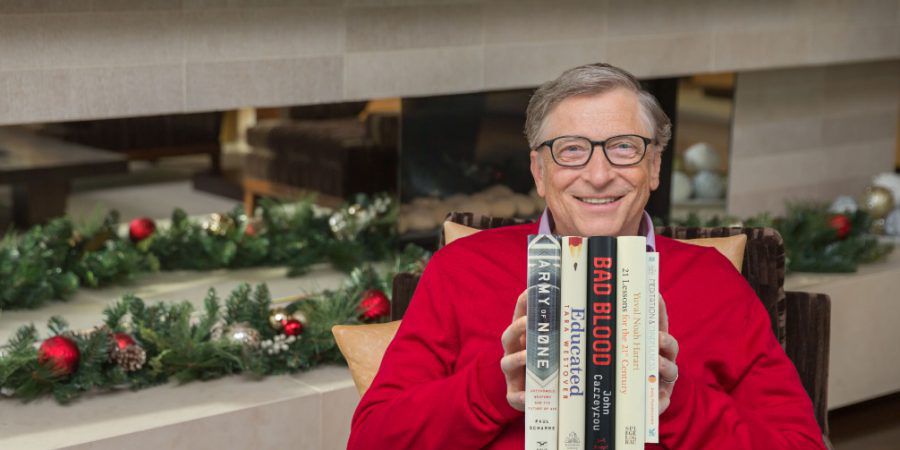 Bill Gates revela os 5 melhores livros que leu em 2018