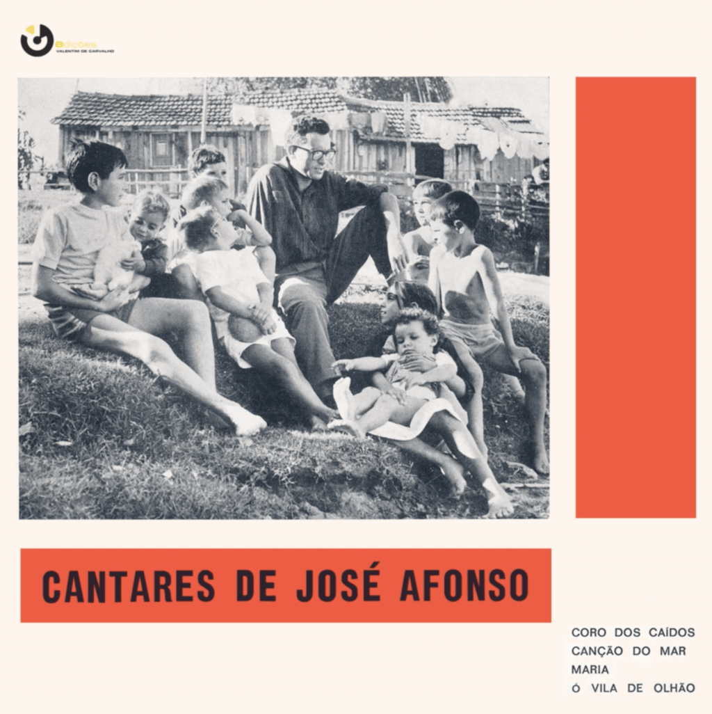 EP “Cantares de José Afonso” de 1964 chega pela primeira vez às plataformas digitais