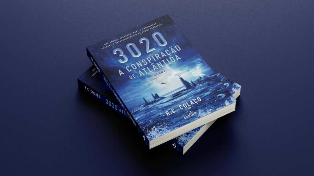 É com “A Conspiração de Atlântida”, de Rogério Colaço, que se dá início à trilogia de ficção científica 3020