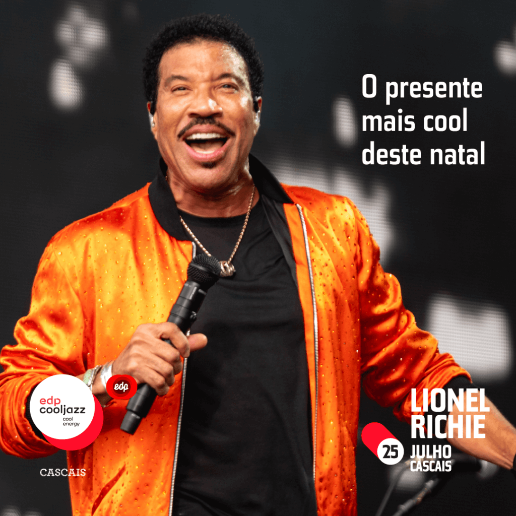 Lionel Richie actua no EDP Cool Jazz em 2021