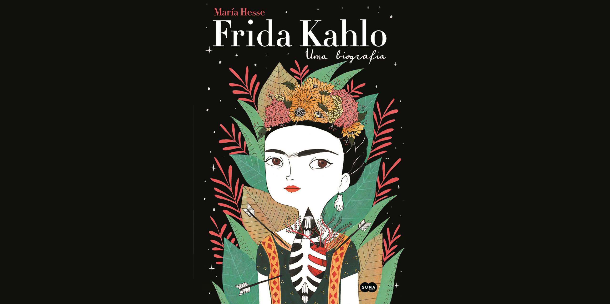 Chega este mês às livrarias portuguesas uma biografia ilustrada de Frida Kahlo