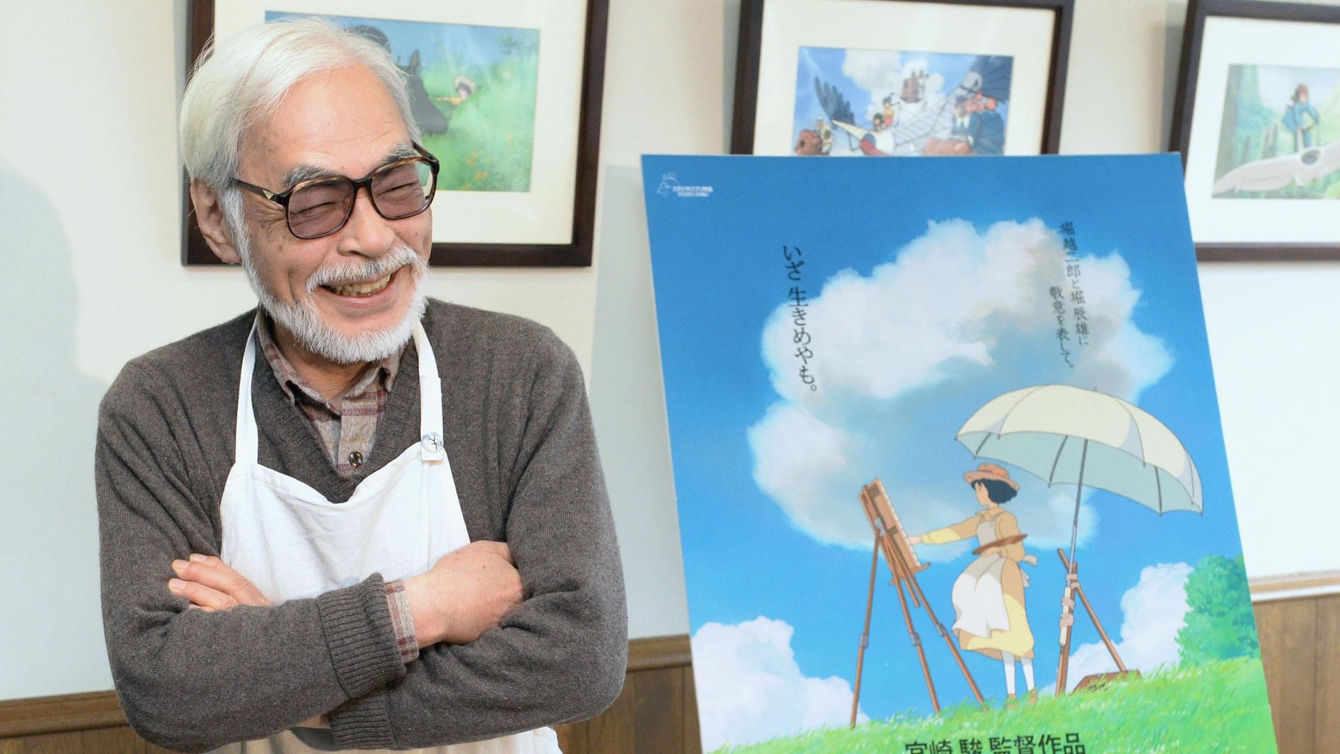 Hayao Miyazaki já começou a fazer o seu novo filme