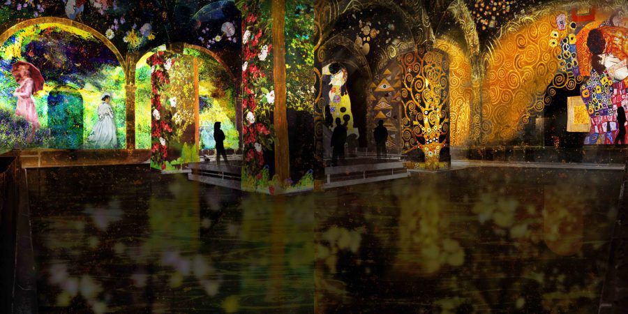 Exposição imersiva sobre Monet e Klimt em Lisboa