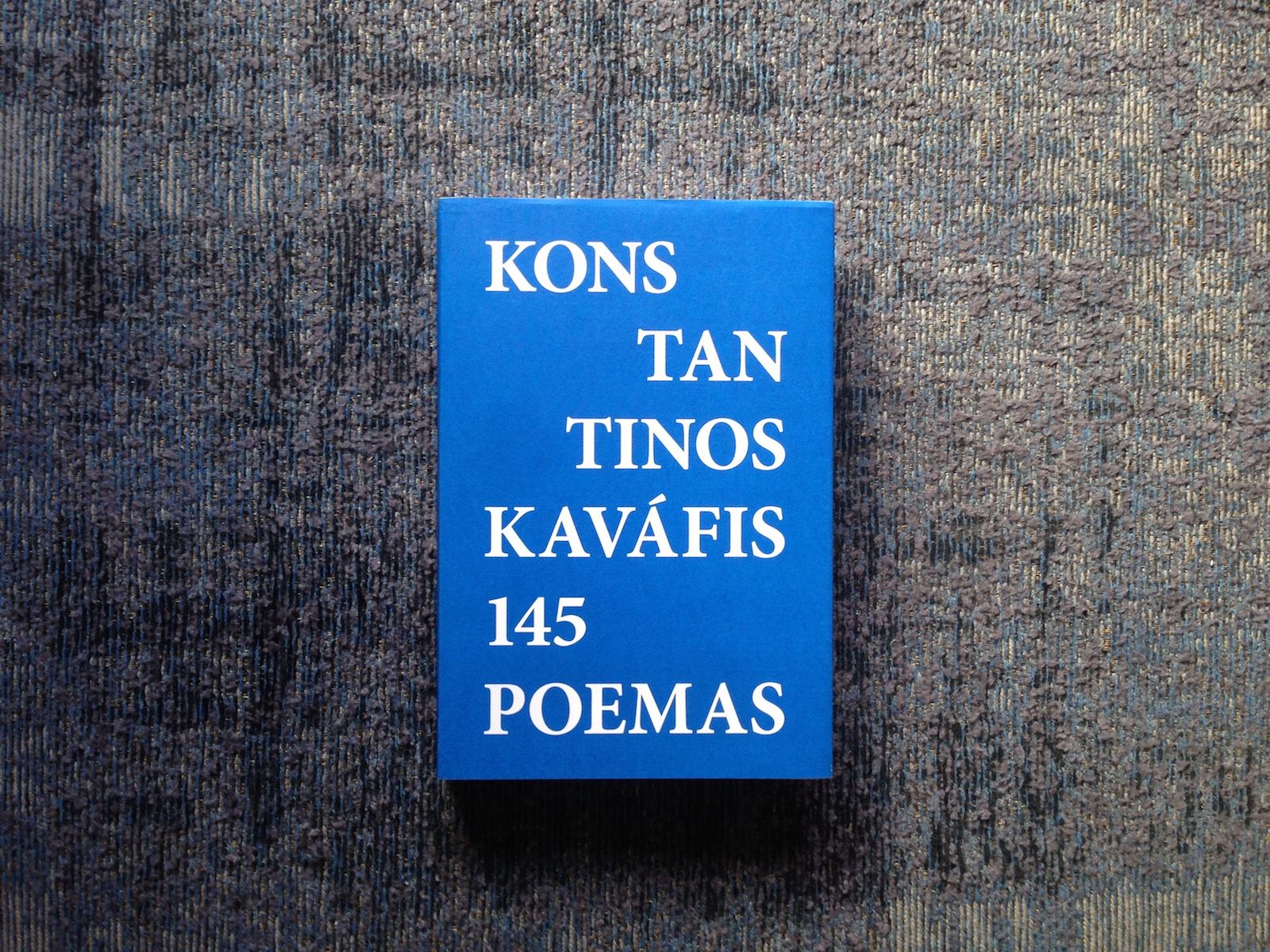O efémero da beleza e a evocação da memória na poesia de Konstantinos Kaváfis