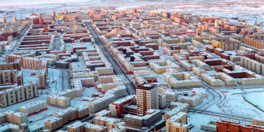 A cidade inóspita de Norilsk, na Rússia, é uma das mais poluídas do mundo