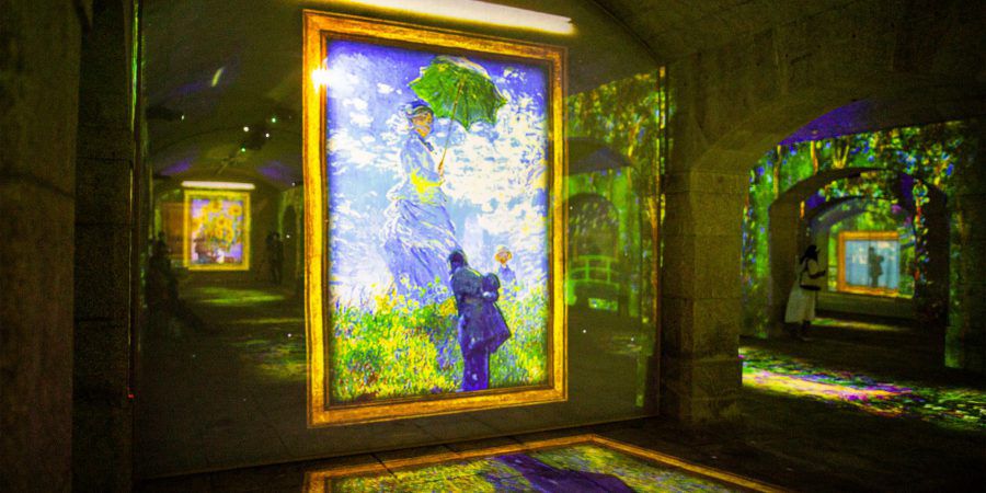 Alfândega do Porto recebe exposição imersiva dedicada aos pintores Monet e Klimt