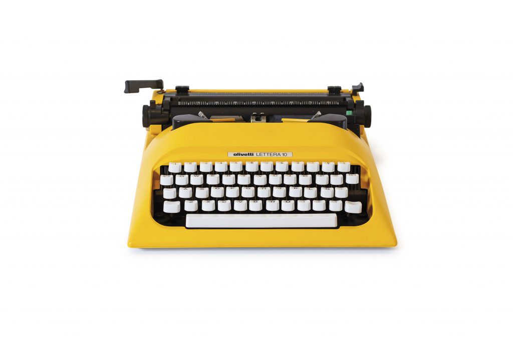 Icónica marca italiana de máquinas de escrever Olivetti vai ter uma exposição no Porto