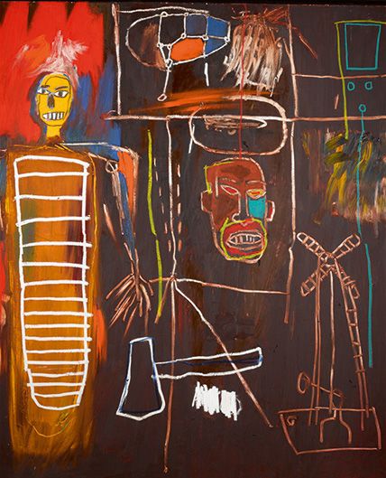 Jean-Michel Basquiat, Air Power, 1984/Fonte: Sotheby’s