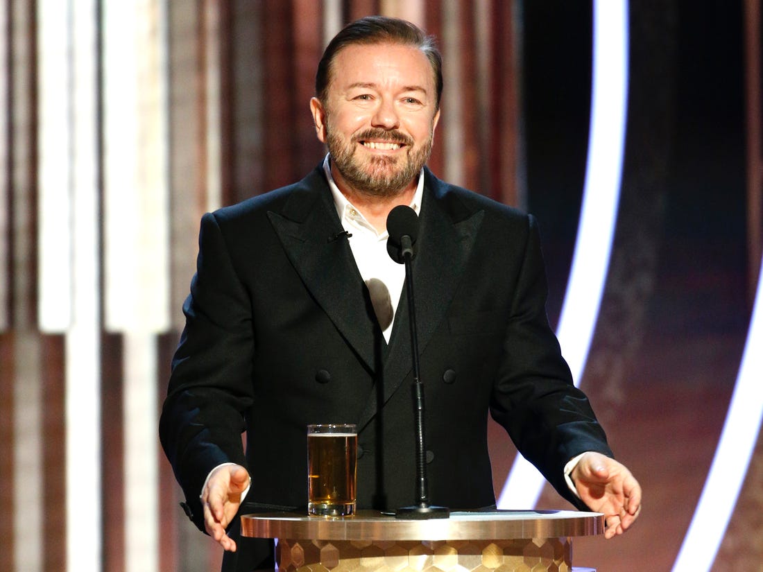 Opinião. Ricky Gervais o mensageiro ressabiado ou o mensageiro do povo?