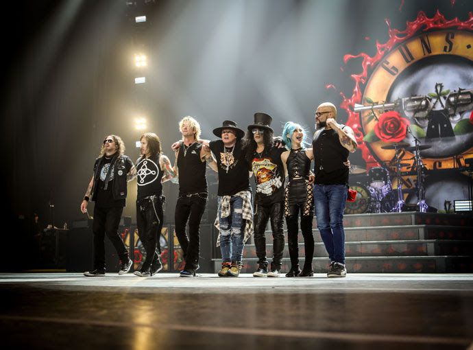 Guns N’ Roses anunciam nova data para concerto em Portugal