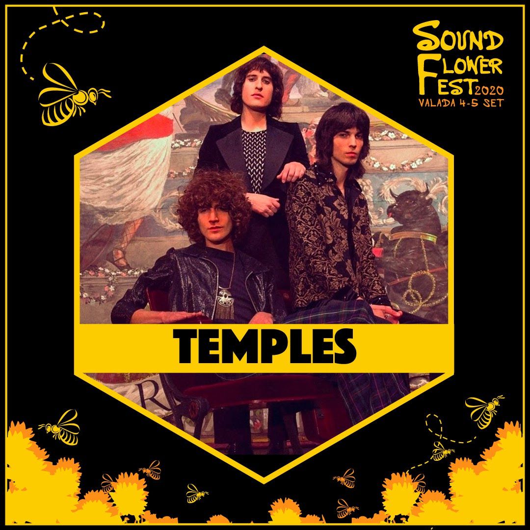 Temples são a 1.ª confirmação do SoundFlower Fest