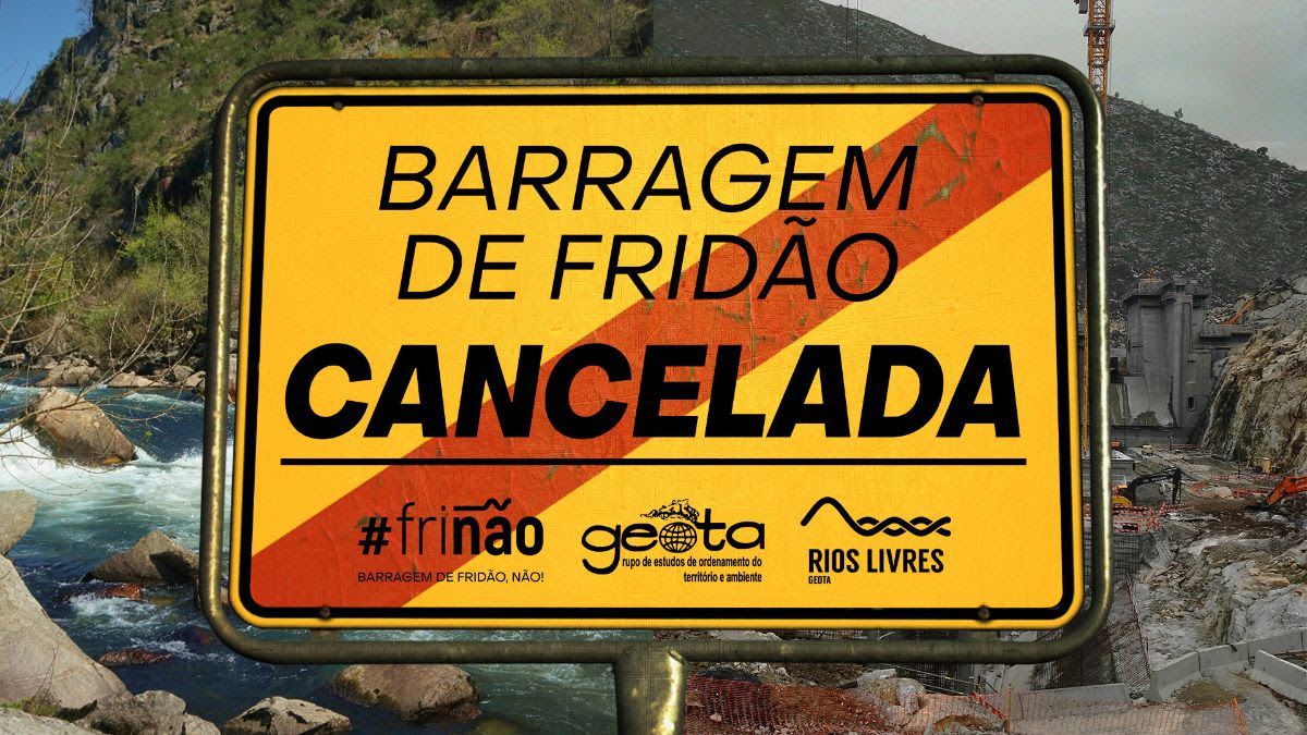 Governo cancela barragem de Fridão