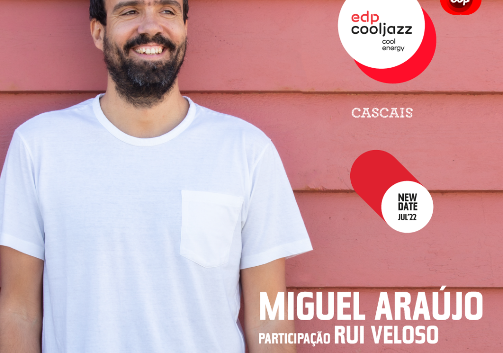 Miguel Araújo actua no EDP Cool Jazz com participação especial de Rui Veloso