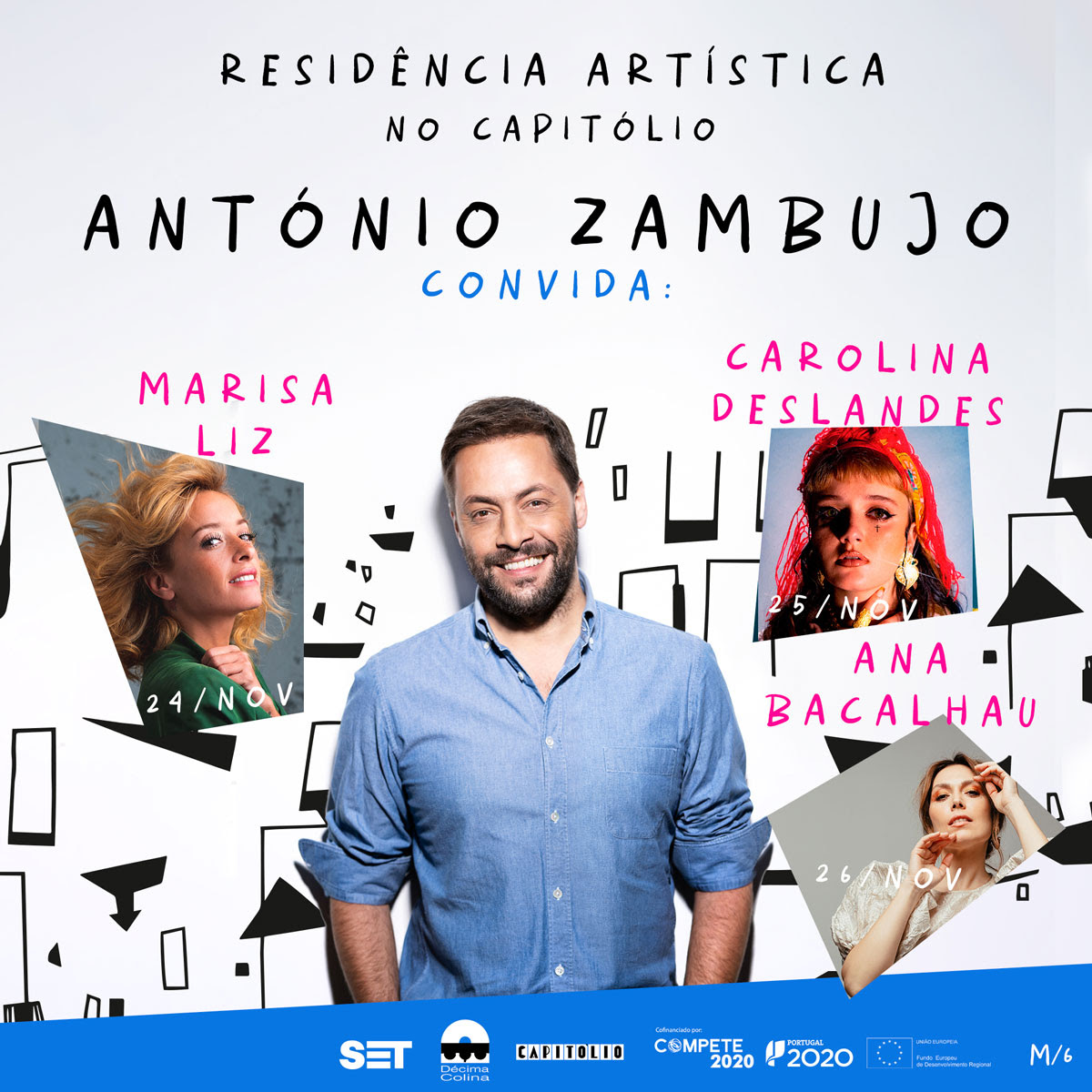 Residência artística de António Zambujo no Capitólio começa amanhã com duas das três noites esgotadas