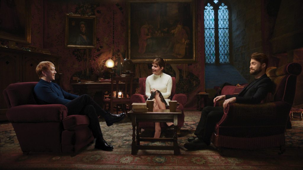 Daniel Radcliffe, Rupert Grint e Emma Watson reúnem-se para a retrospectiva especial sobre Harry Potter