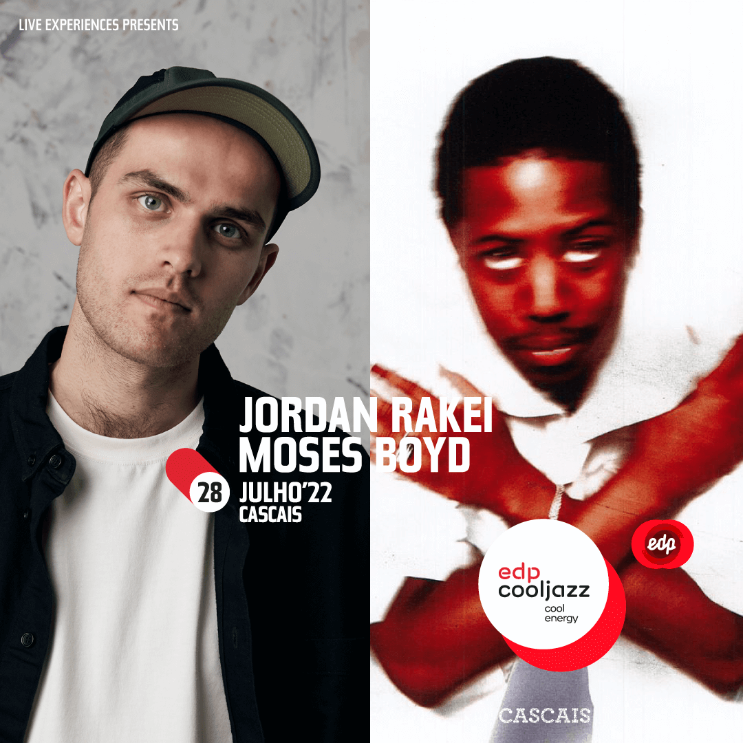Uma noite, dois concertos: Jordan Rakei e Moses Boyd confirmados no EDP Cool Jazz