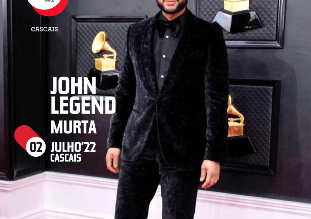 John Legend e Murta actuam a 2 de Julho no EDP Cool Jazz