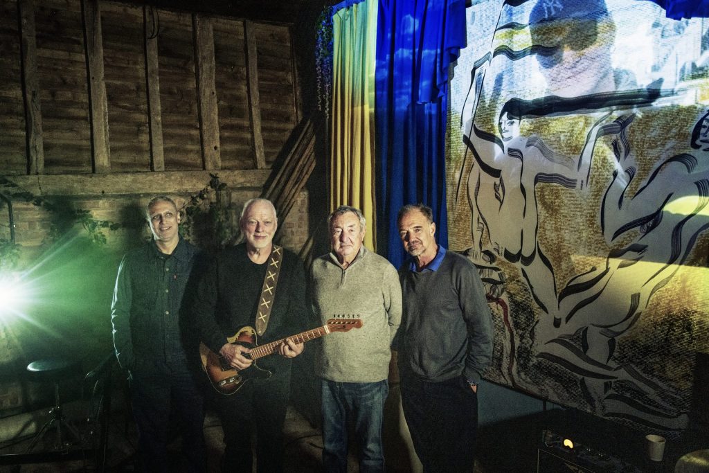 Pink Floyd (sem Roger Waters) criam primeira música em 28 anos e é de apoio ao povo ucraniano