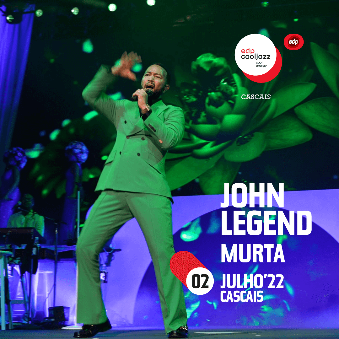 Falta 1 mês para John Legend e Murta abrirem a 17.ª edição do EDP Cool Jazz