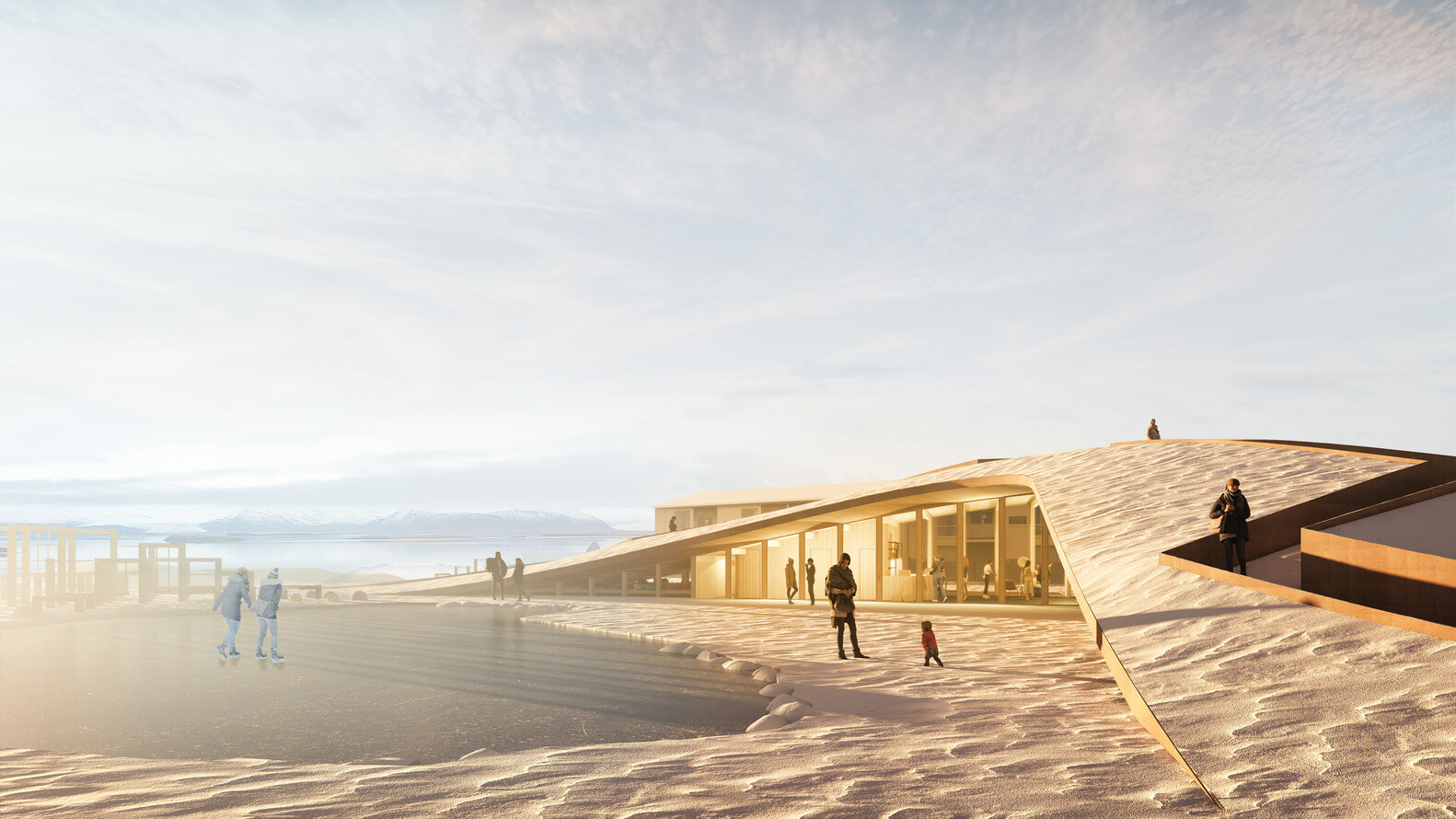 Arquitetos portugueses vencem concurso para criação de um centro comunitário na Islândia