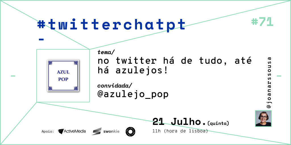 “O Twitter é óptimo para estarmos a par das últimas novidades” – Azul Pop no #twitterchatpt 