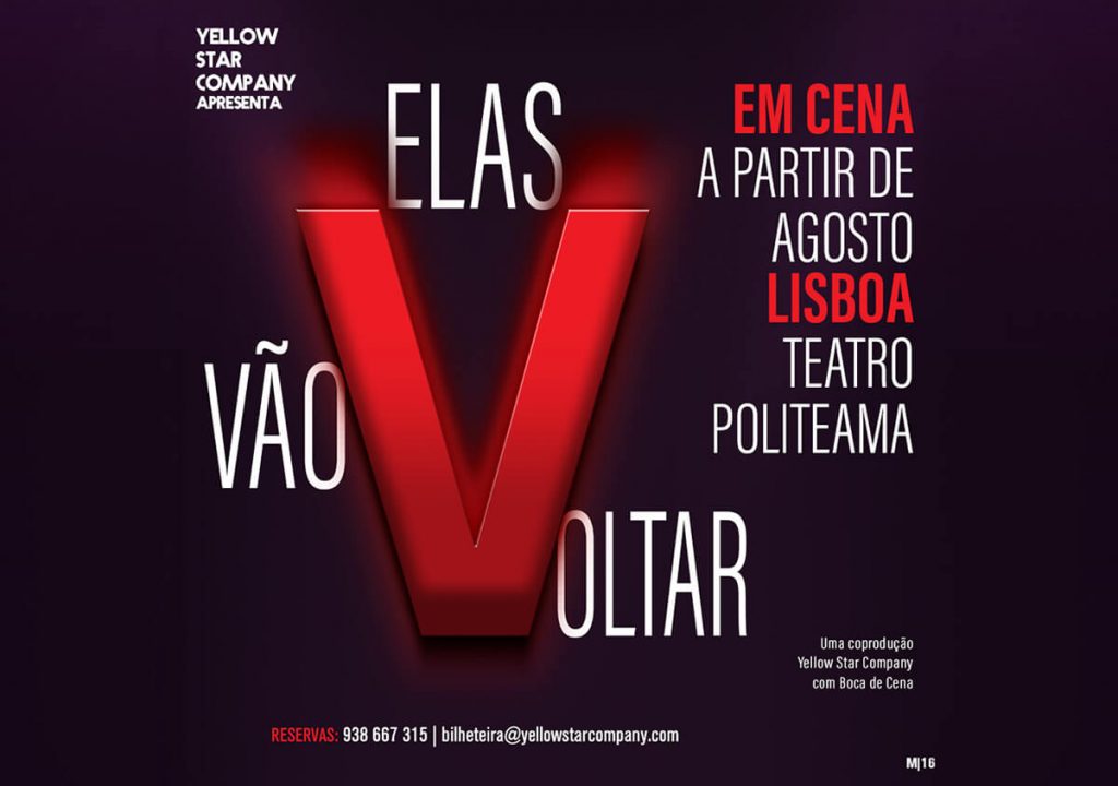 “Monólogos da Vagina” regressa este mês com Teresa Guilherme, Marta Andrino e Melânia Gomes