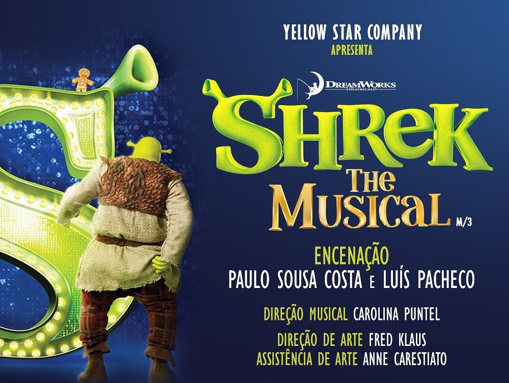 Musical do “Shrek” estreia no Coliseu do Porto, no Parque Mayer, em Lisboa, e no Casino Estoril
