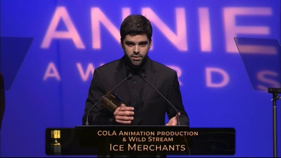 “Ice Merchants” ganhou os prémios Annie, os mais importantes do cinema de animação dos EUA