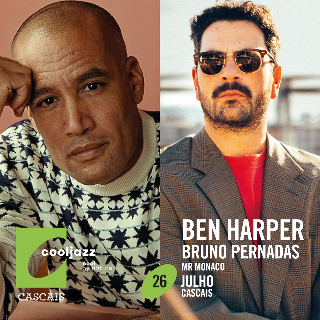 Ben Harper e Bruno Pernadas actuam no Cool Jazz a 26 de Julho