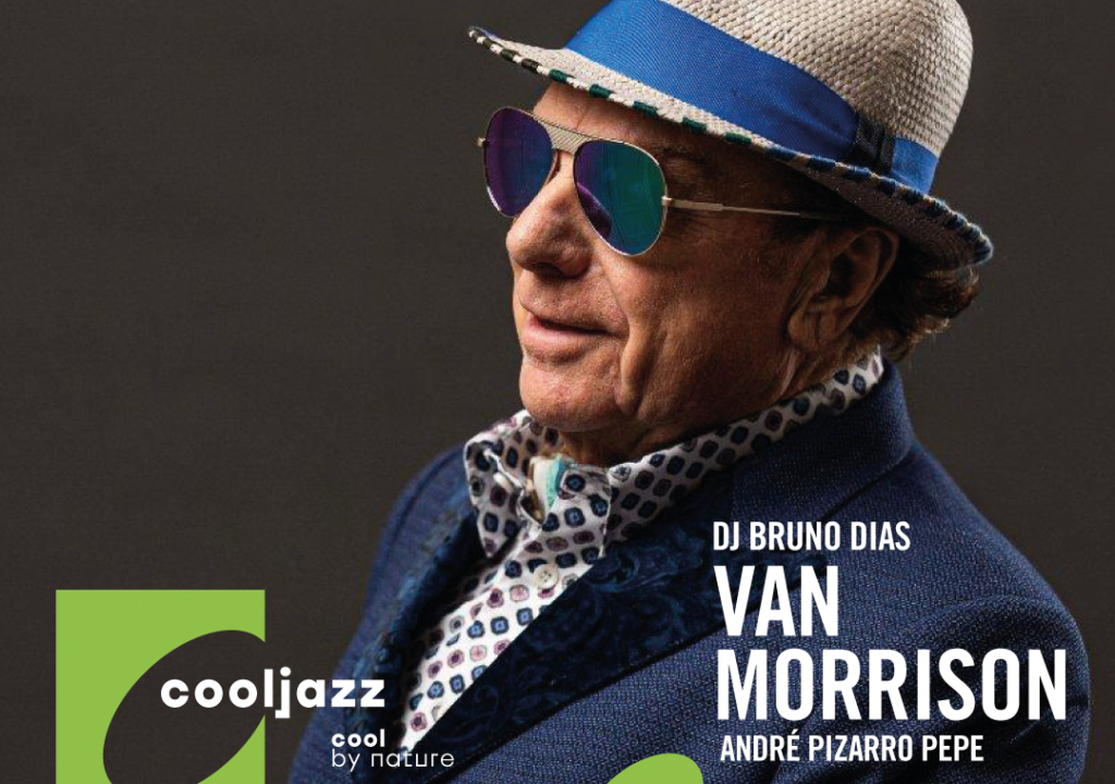 Van Morrison actua no Cool Jazz a 22 de Julho