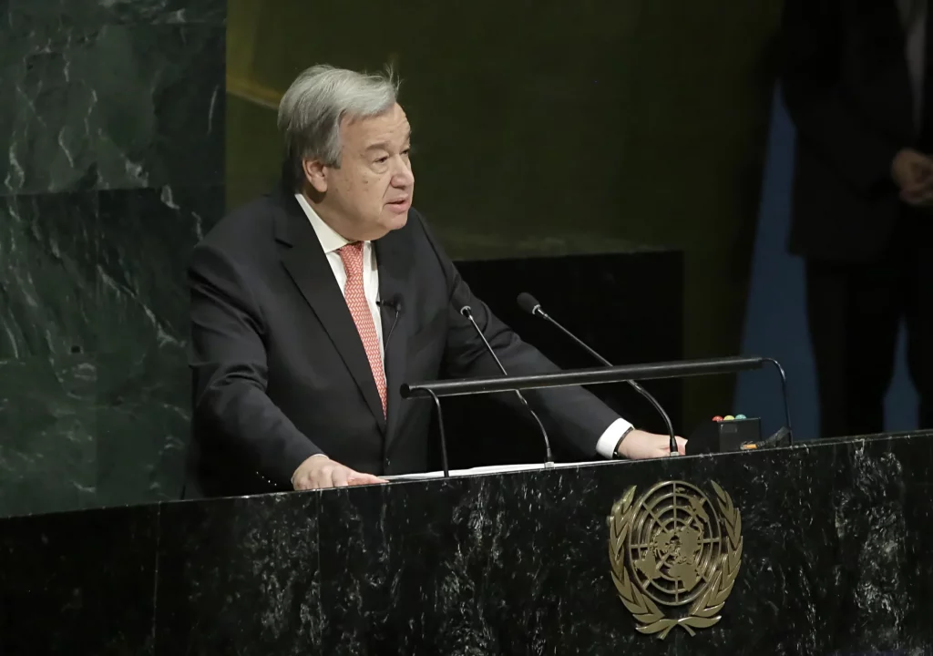 António Guterres alerta para colapso na ordem pública em Gaza