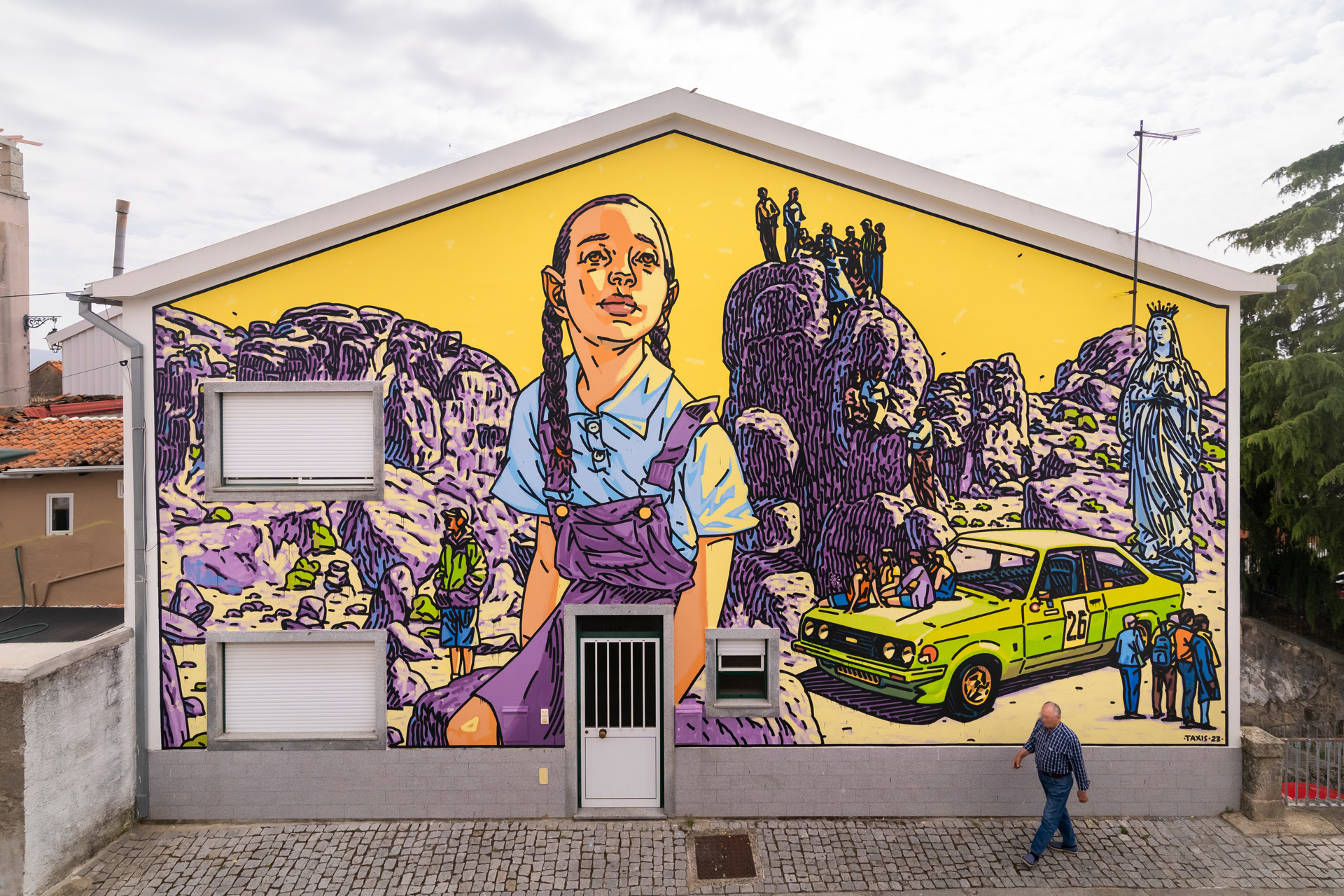 O WOOL | Covilhã Arte Urbana regressa em Junho. A cidade serrana volta a unir-se em torno do primeiro festival de expressões artísticas urbanas em Portugal