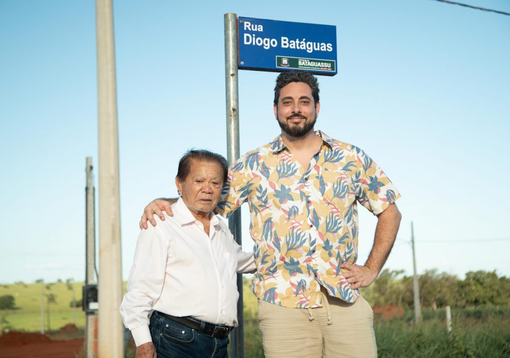 Diogo Batáguas dá nome a rua no Brasil