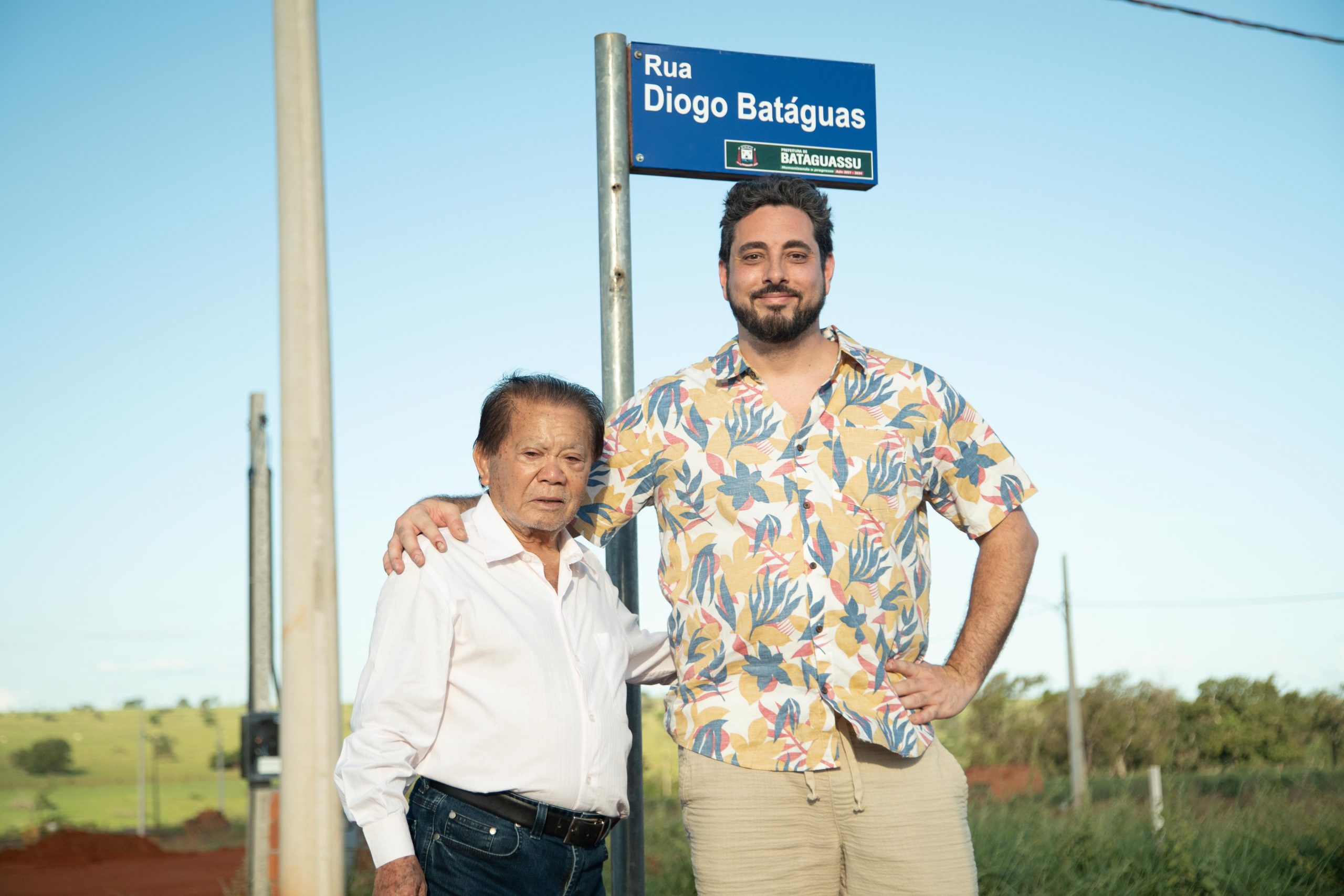 Diogo Batáguas dá nome a rua no Brasil