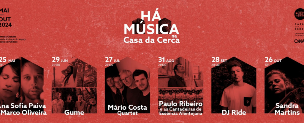 “Há Música na Casa da Cerca” apresenta música eclética no município de Almada