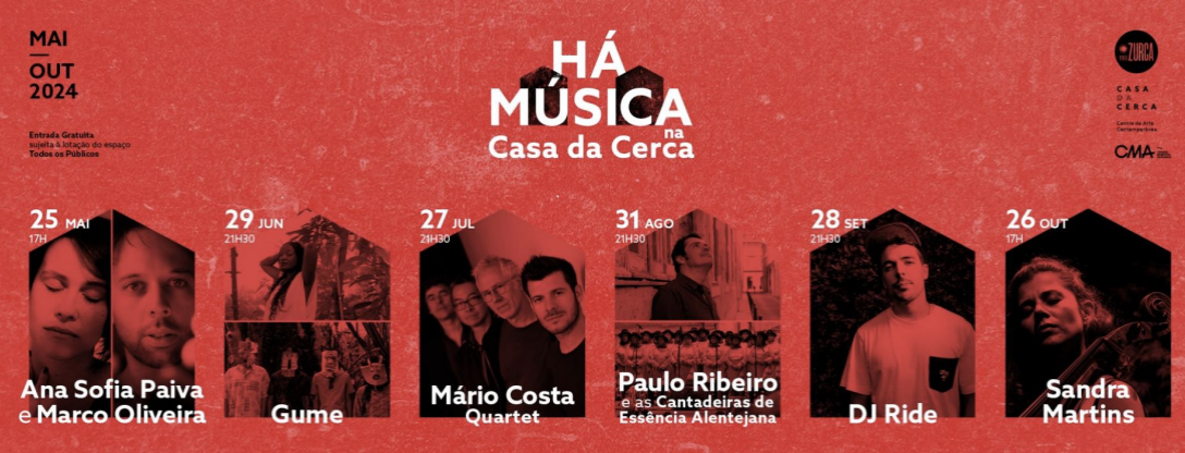 “Há Música na Casa da Cerca” apresenta música eclética no município de Almada