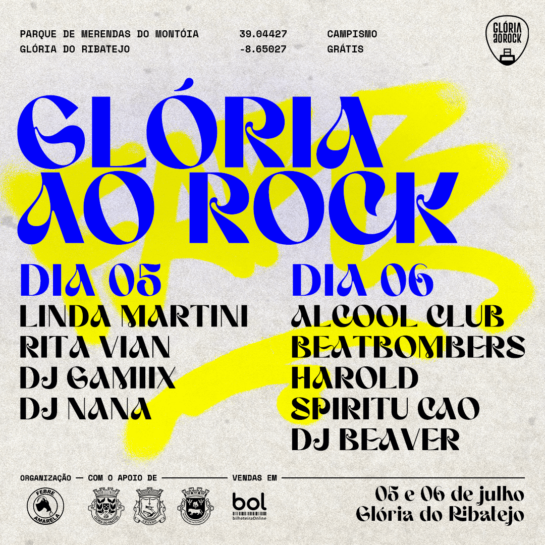 Glória ao Rock, o festival mais antigo do Ribatejo, regressa em Julho