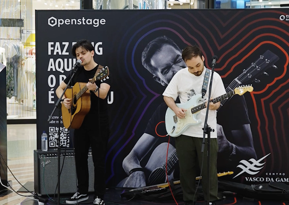 Openstage: palco inovador para novos talentos musicais está no Centro Vasco da Gama 