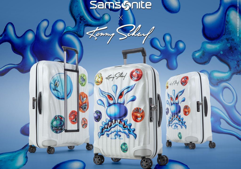 Samsonite apresenta nova coleção cápsula inspirada no artista de renome internacional Kenny Scharf