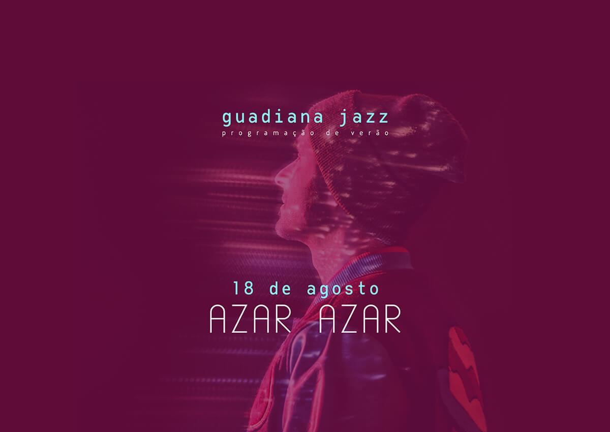 Guadiana Jazz recebe AZAR AZAR, alter-ego do teclista e produtor Sérgio Alves